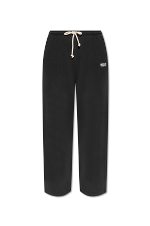 パンツ MM6 Maison Margiela TRACK PANTS MM6 Maison Margiela Jersey Track Pants | Grey | FARFETCH PL